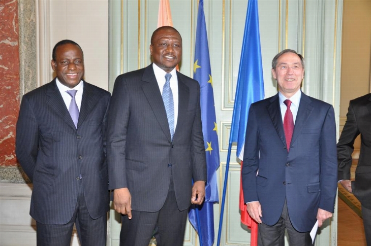 Coopération franco-ivoirienne / Sécurité : Hamed Bakayoko reçu par Claude Guéant